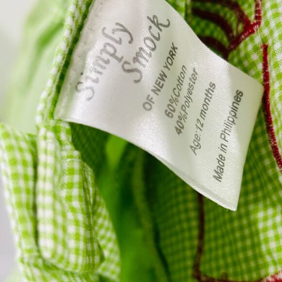 Lobster Appliqué Dress from Simply Smock of New York Size 12 months EUC - Picture 5 of 5